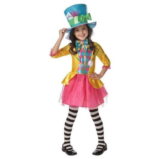 Mad Hatter Girl Tea Party Costume 1