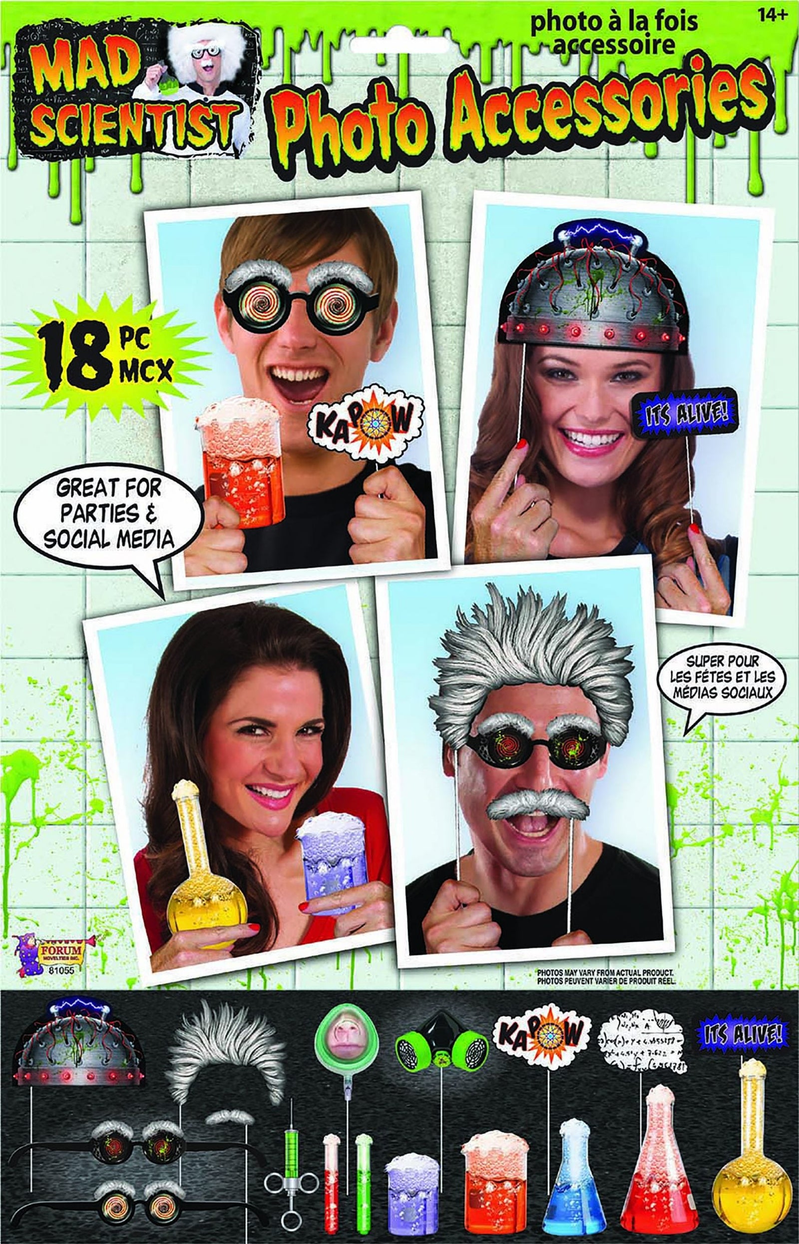 Mad Scientist Lab Photo Prop 1