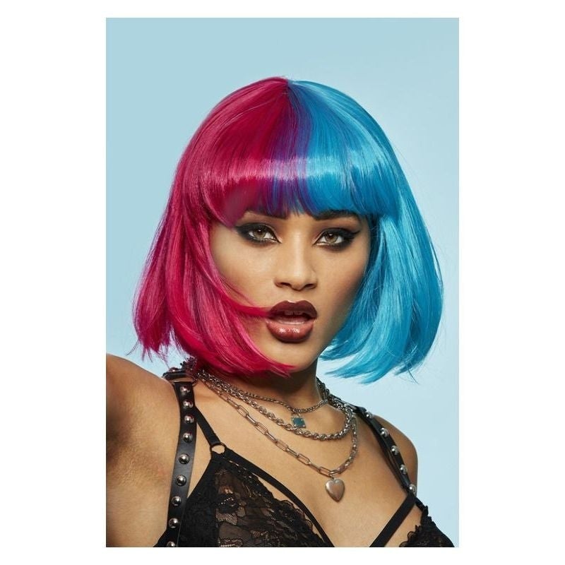 Manic Panic Blue Valentine Glam Doll Wig 1
