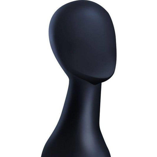 Mannequin Wig Head Matt Adult Black 1
