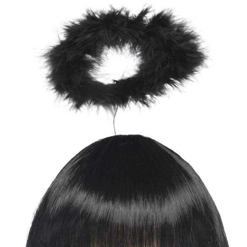 Marabou Angels Halo Adult Black 1