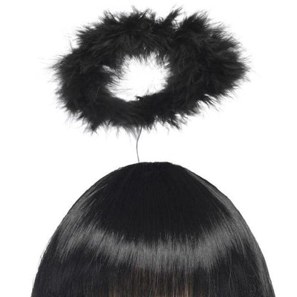 Marabou Angels Halo Adult Black 1