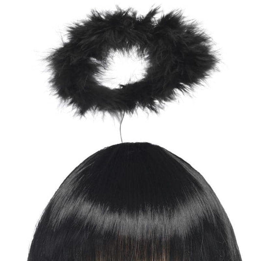 Marabou Angels Halo Adult Black 1