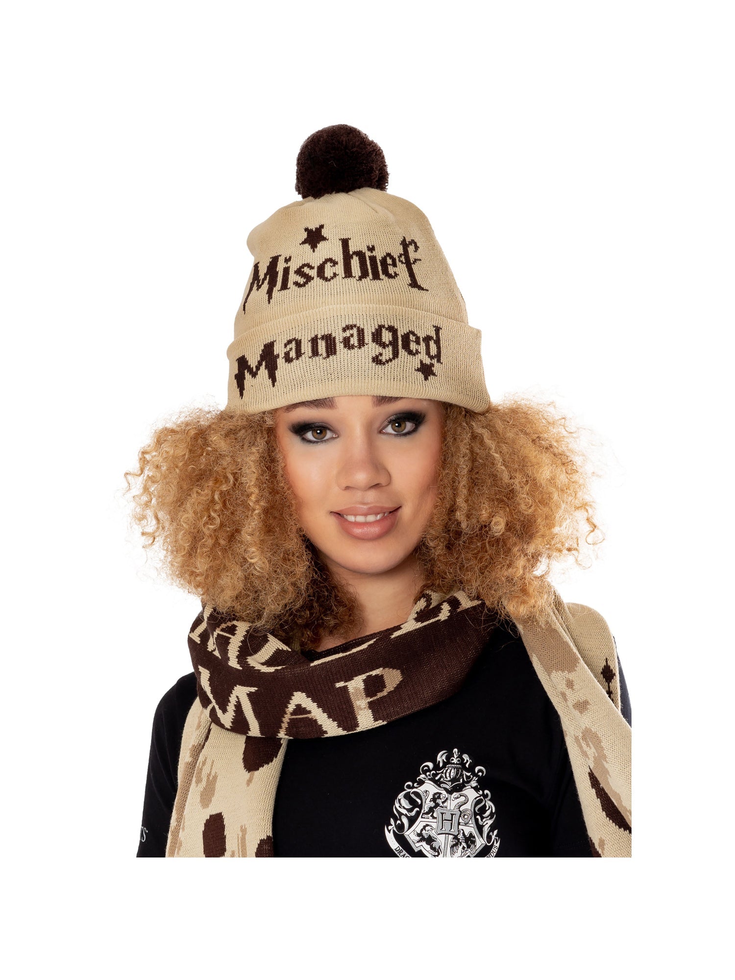 Marauders Map Harry Potter Beanie Adult 1
