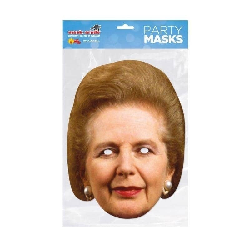 Margaret Thatcher Celebrity Face Mask 1