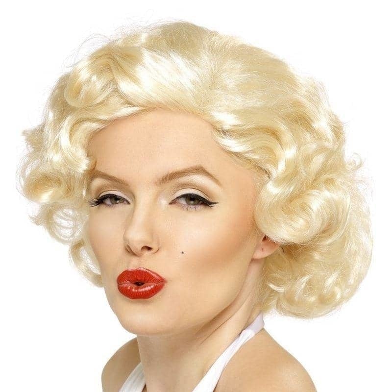 Marilyn Monroe Bombshell Wig Adult Blonde_1