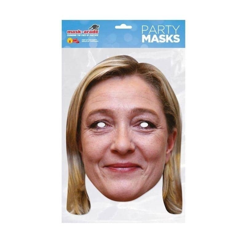 Marine Lepen Celebrity Face Mask_1 MLEPE01