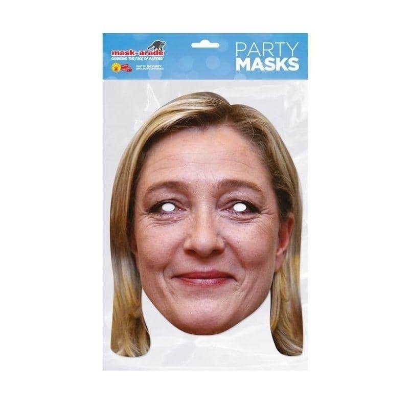 Marine Lepen Celebrity Face Mask 1