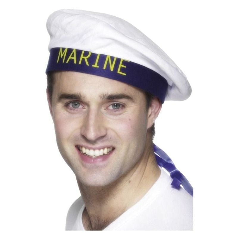 Size Chart Marine Sailors Hat Adult White