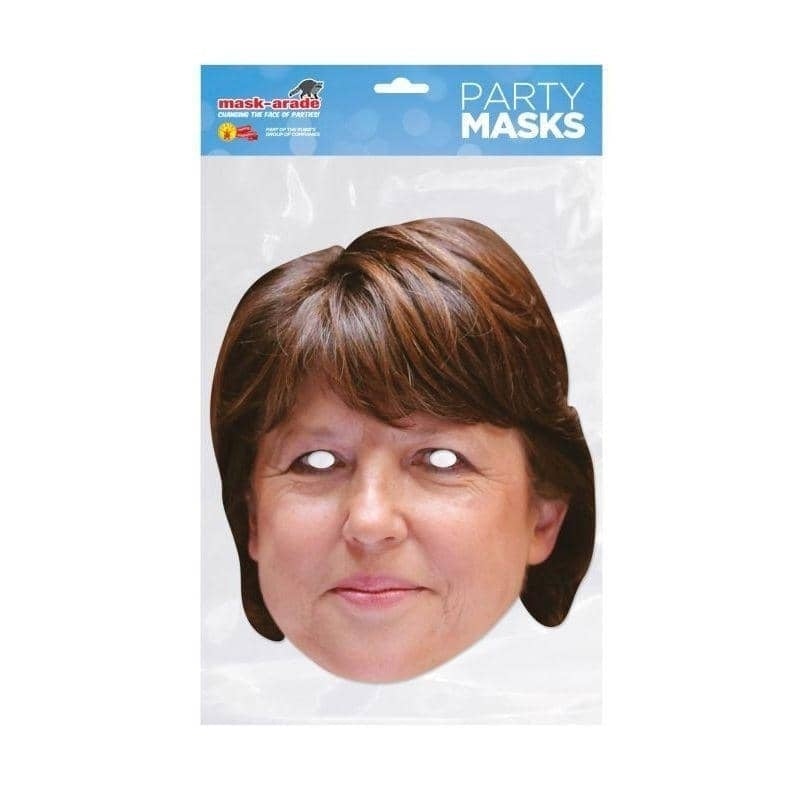 Martine Aubry Celebrity Face Mask 1