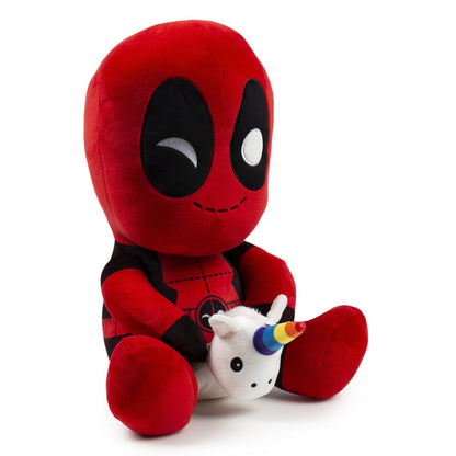Marvel Deadpool Riding A Unicorn Hugme Vibrating 16 Inch Plush 4