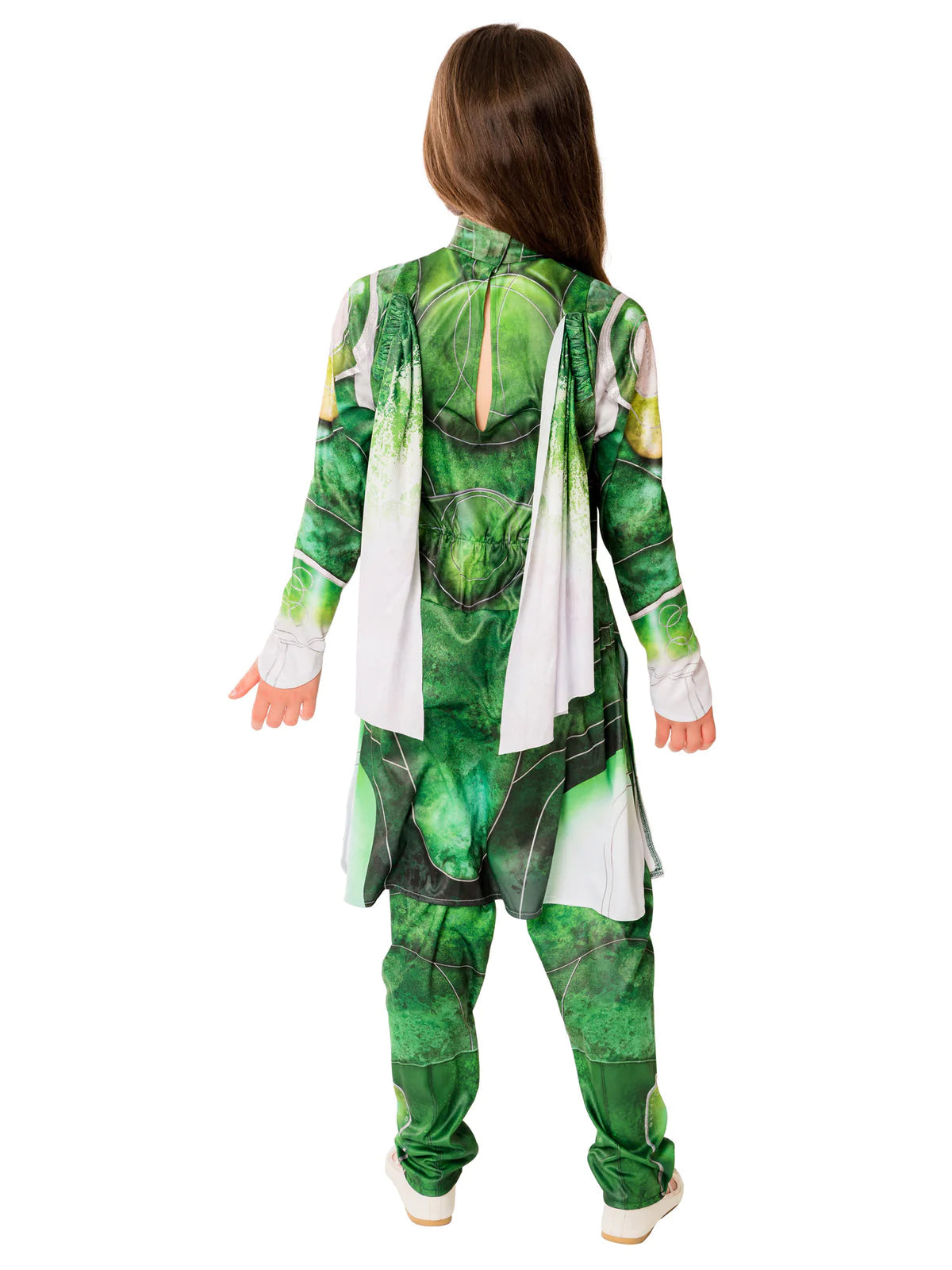 ‌Marvel Eternals Girls Sersi Costume Green Dress 4