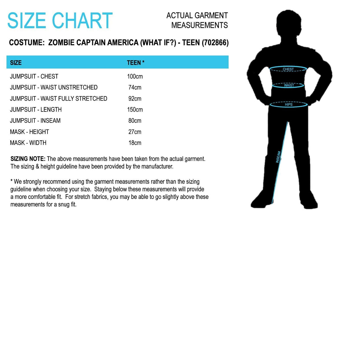 Marvel What If Teen Zombie Captain America Costume 5