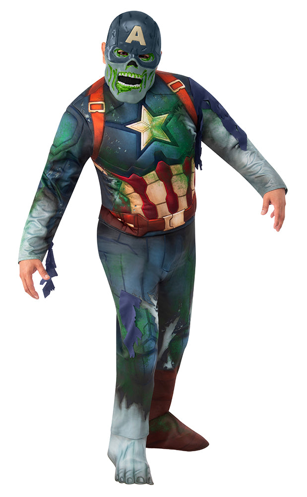 Marvel What If Teen Zombie Captain America Costume_1