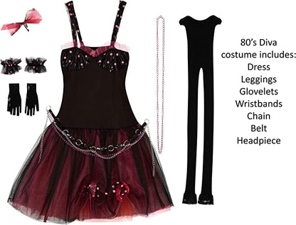 Material Girl 80s Diva Costume 3
