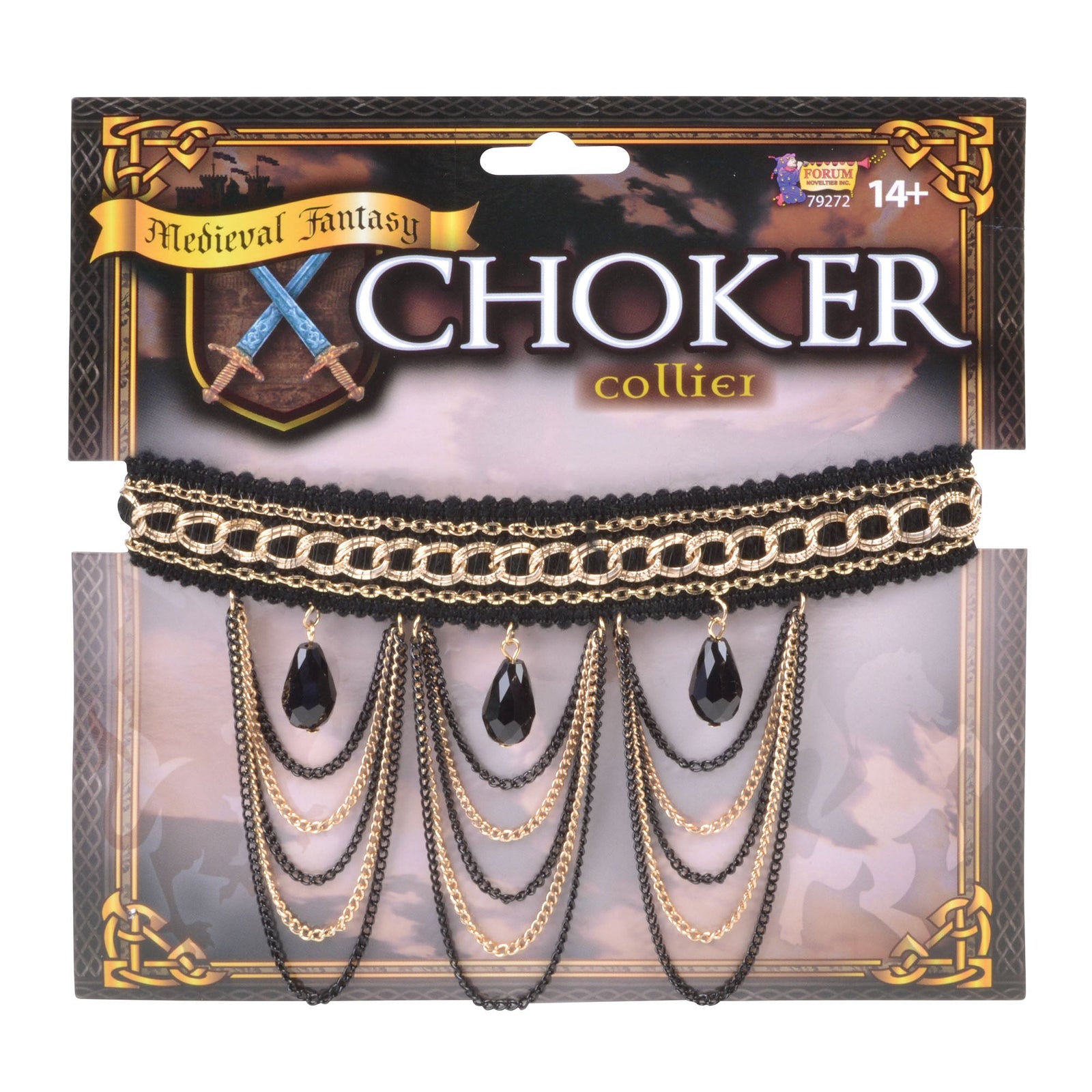Medieval Choker Costume Accessories 1