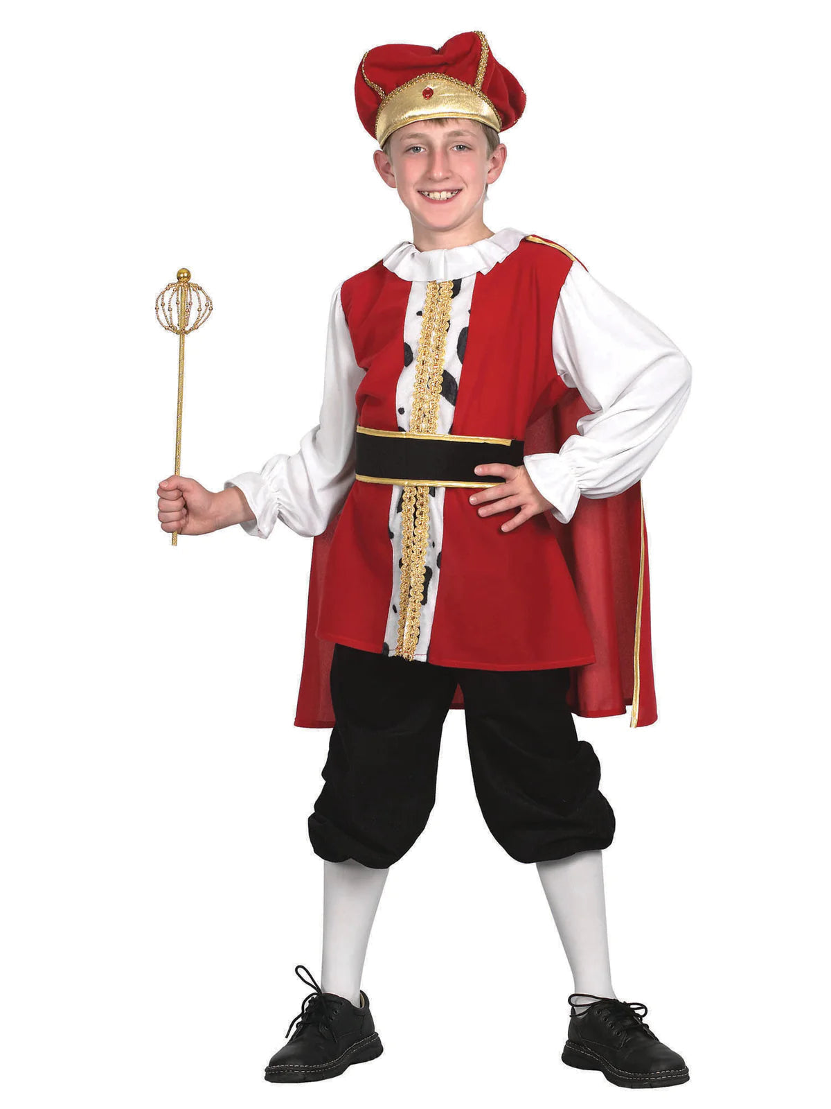Medieval King Costume for Boys 2
