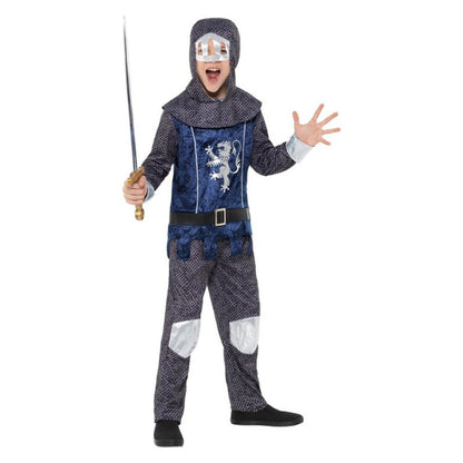 Medieval Knight Costume Blue Child 1