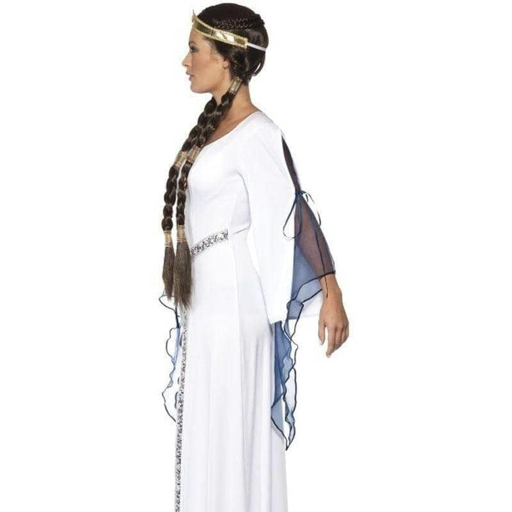 Medieval Maid Costume Adult White_2