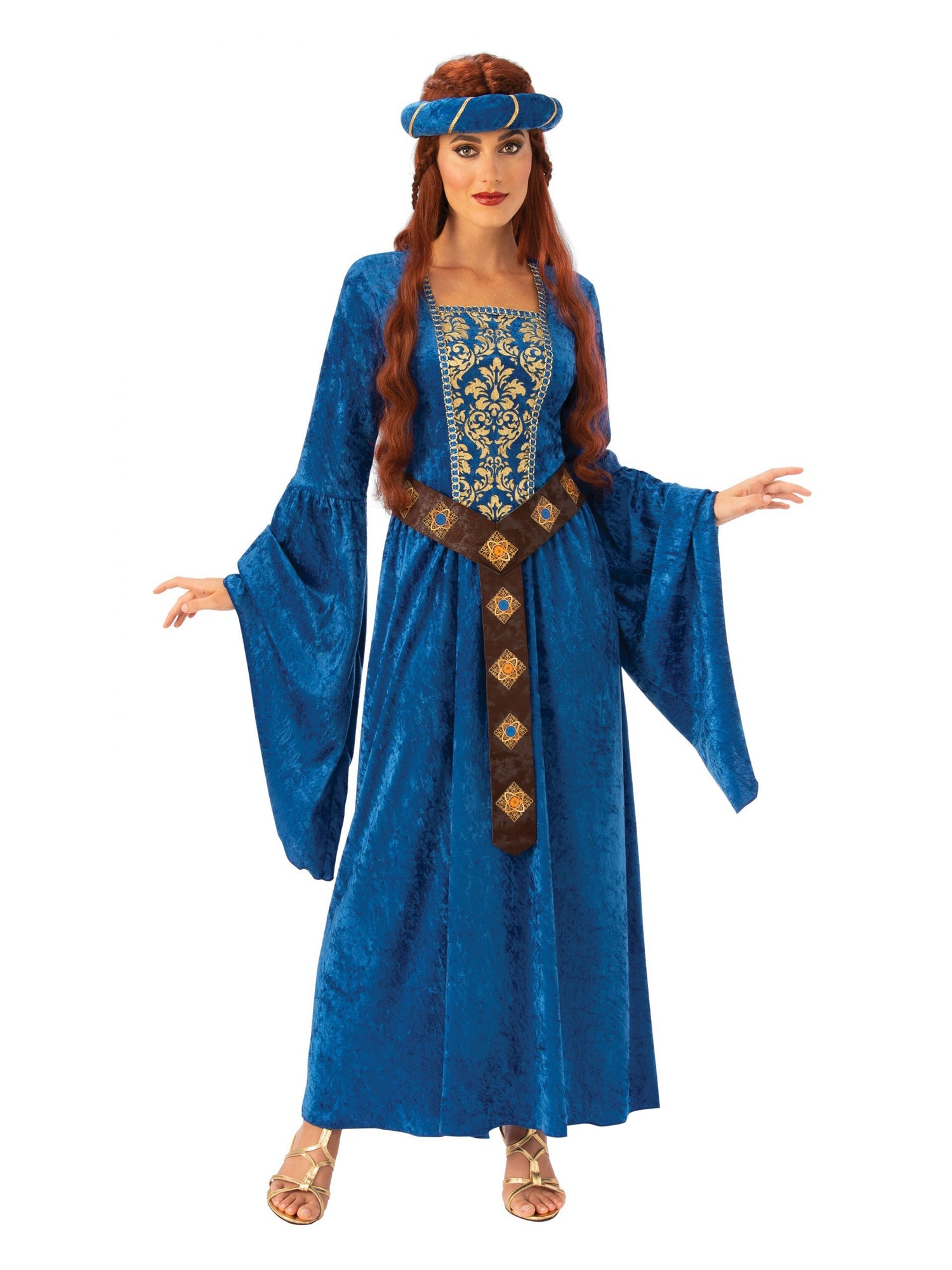 Medieval Maiden Juliet Womens Dress Up Costume 1
