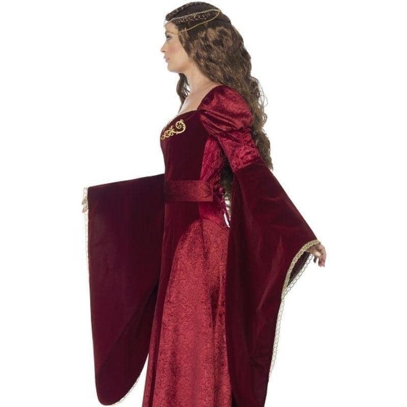 Medieval Queen Deluxe Costume Adult Red_3