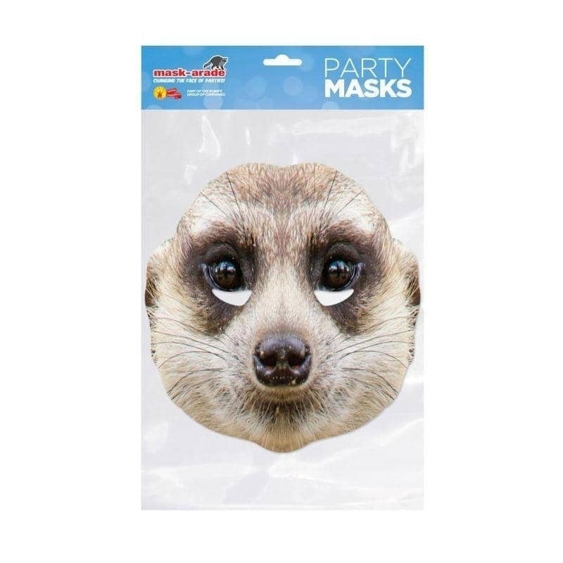Meerkat Animal Face Mask_1 MEERK01