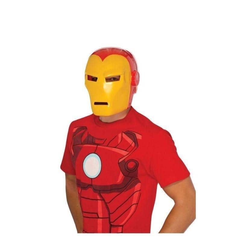 Mens Adult Iron Man Mask 1