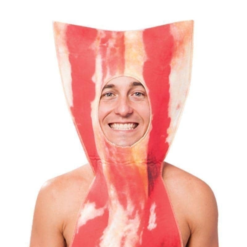 Mens Bacon Adult Costume Male Halloween_1
