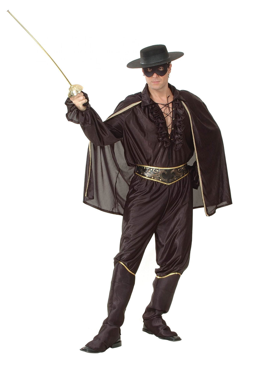 Mens Bandit Man Deluxe Adult Costume Male Halloween_1