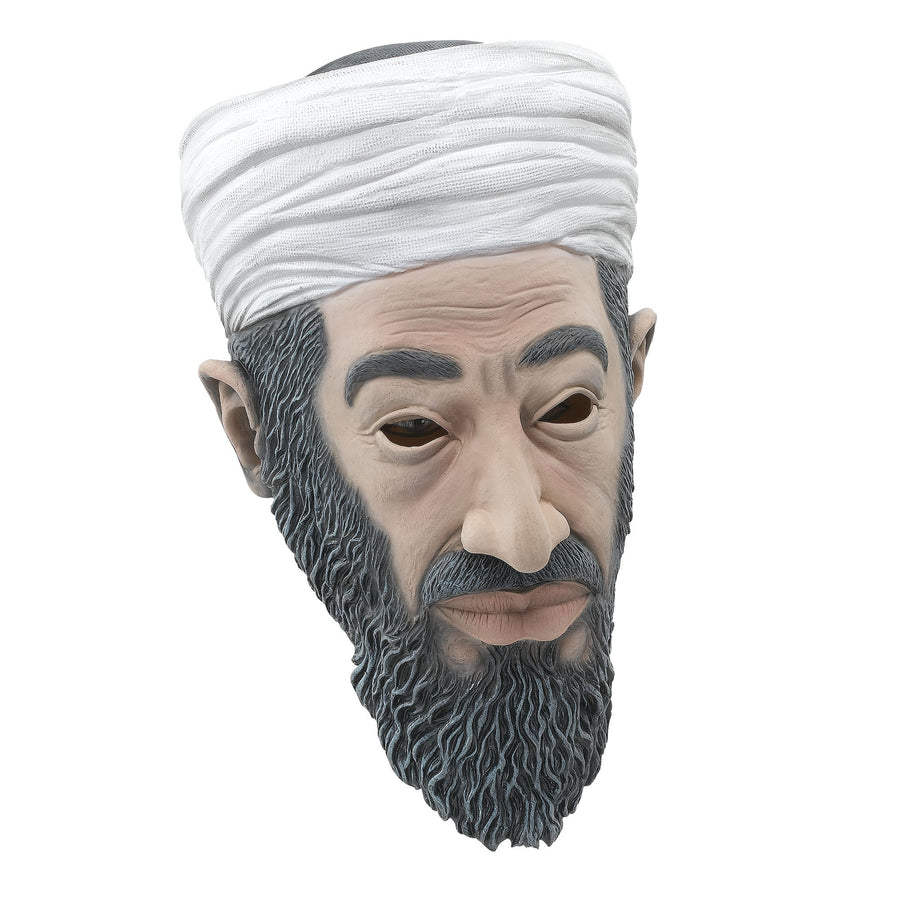 Mens Bin Laden Budget Rubber Mask Masks Male Halloween Costume_1