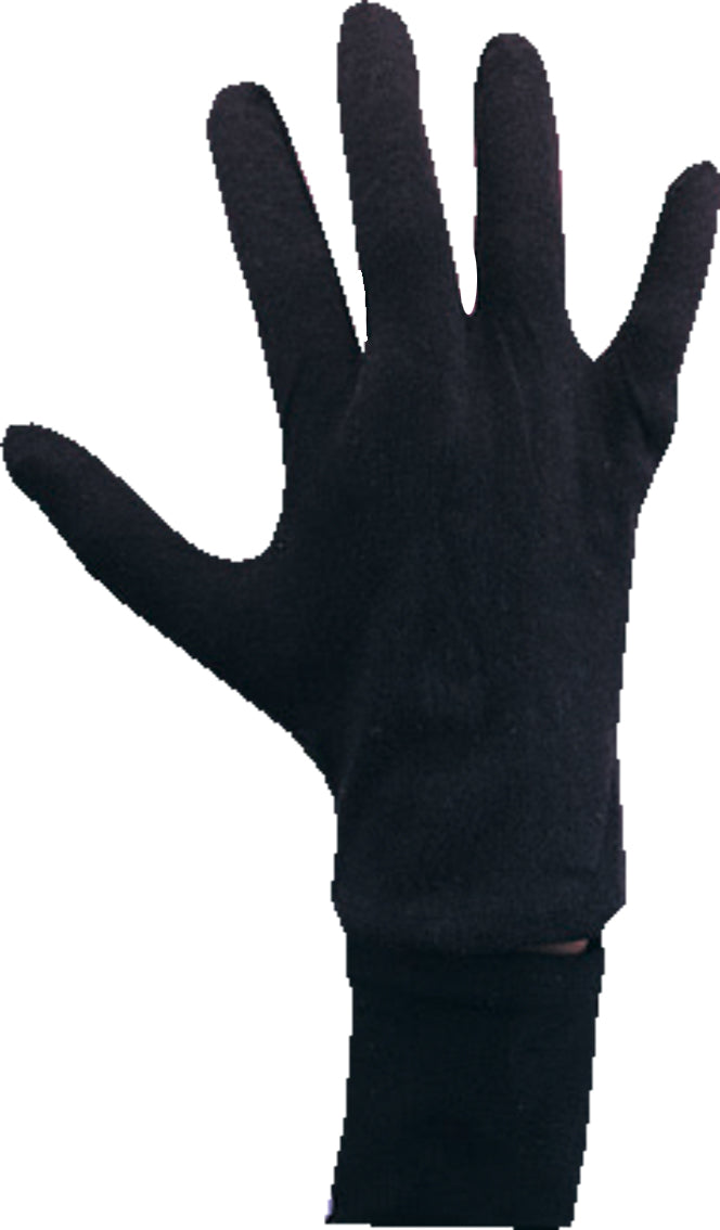 Mens Black Cotton Gloves Theatrical Costume Accessory_1