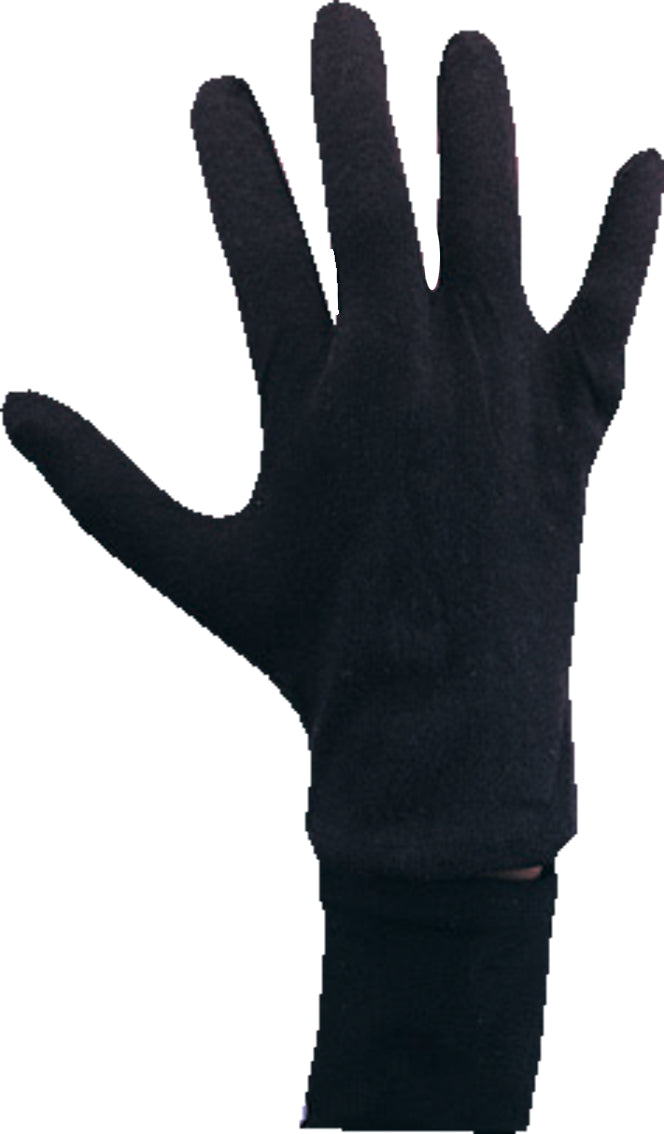 Mens Black Cotton Gloves Theatrical Costume Accessory 1