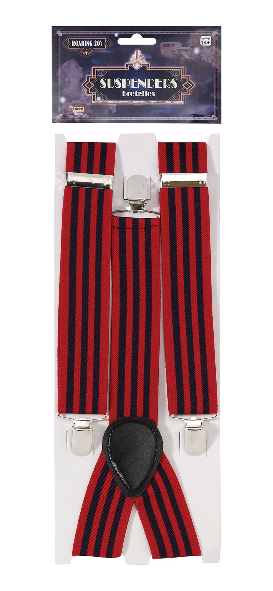 Mens Braces Striped Red Blue Costume Accessories Male Halloween_1 BA1968