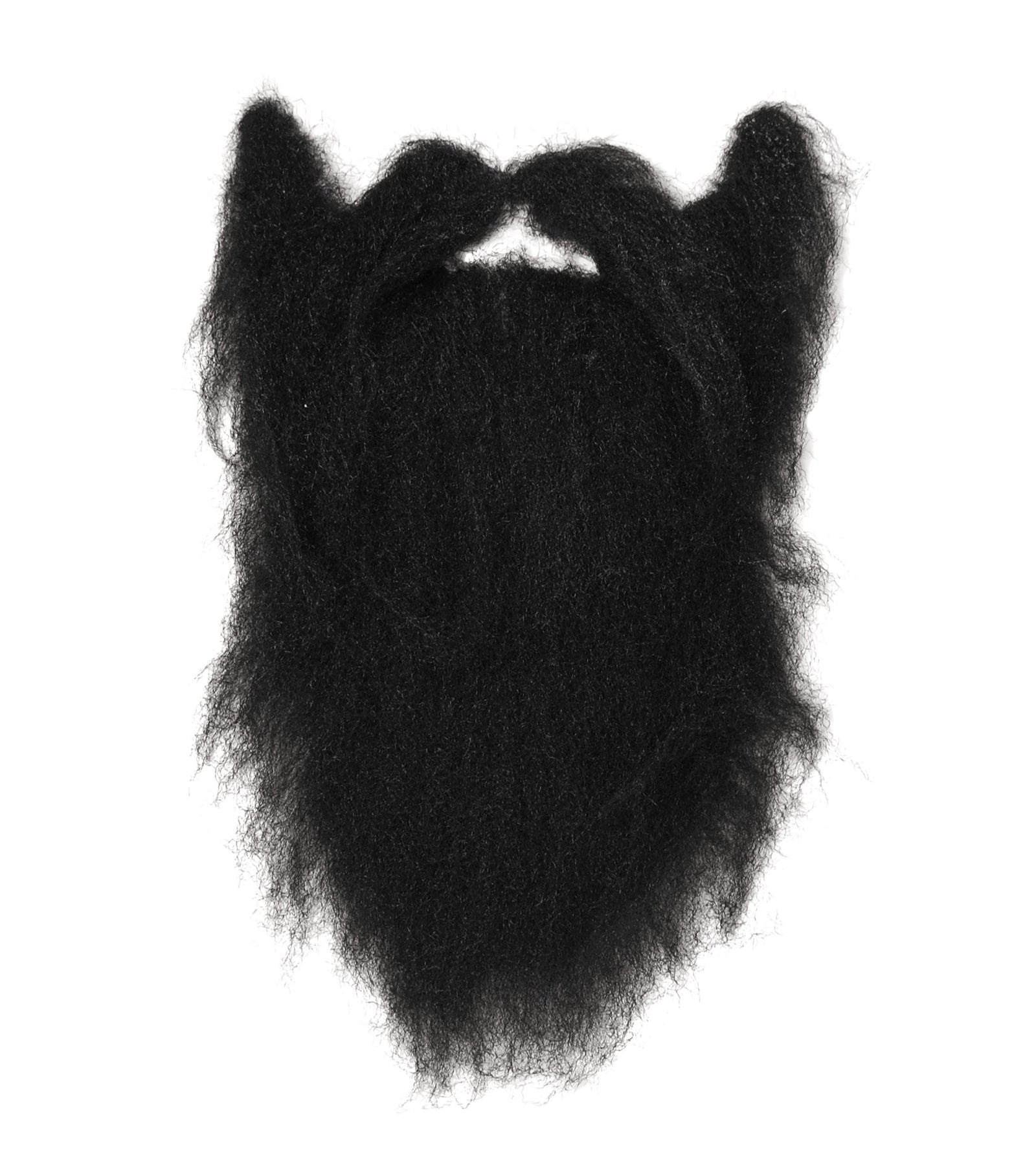 Mens Character Beard Black Large Moustaches and Beards Male Halloween Costume 1