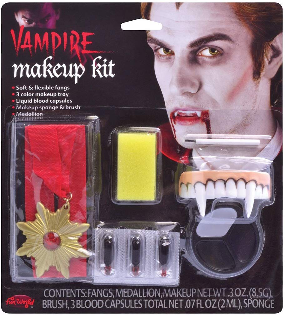 Mens Count Makeup Living Nightmare Make Up Male Halloween Costume 1