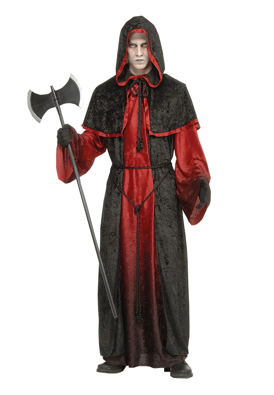 Mens Demon Robe Adult Costume Male Halloween_1