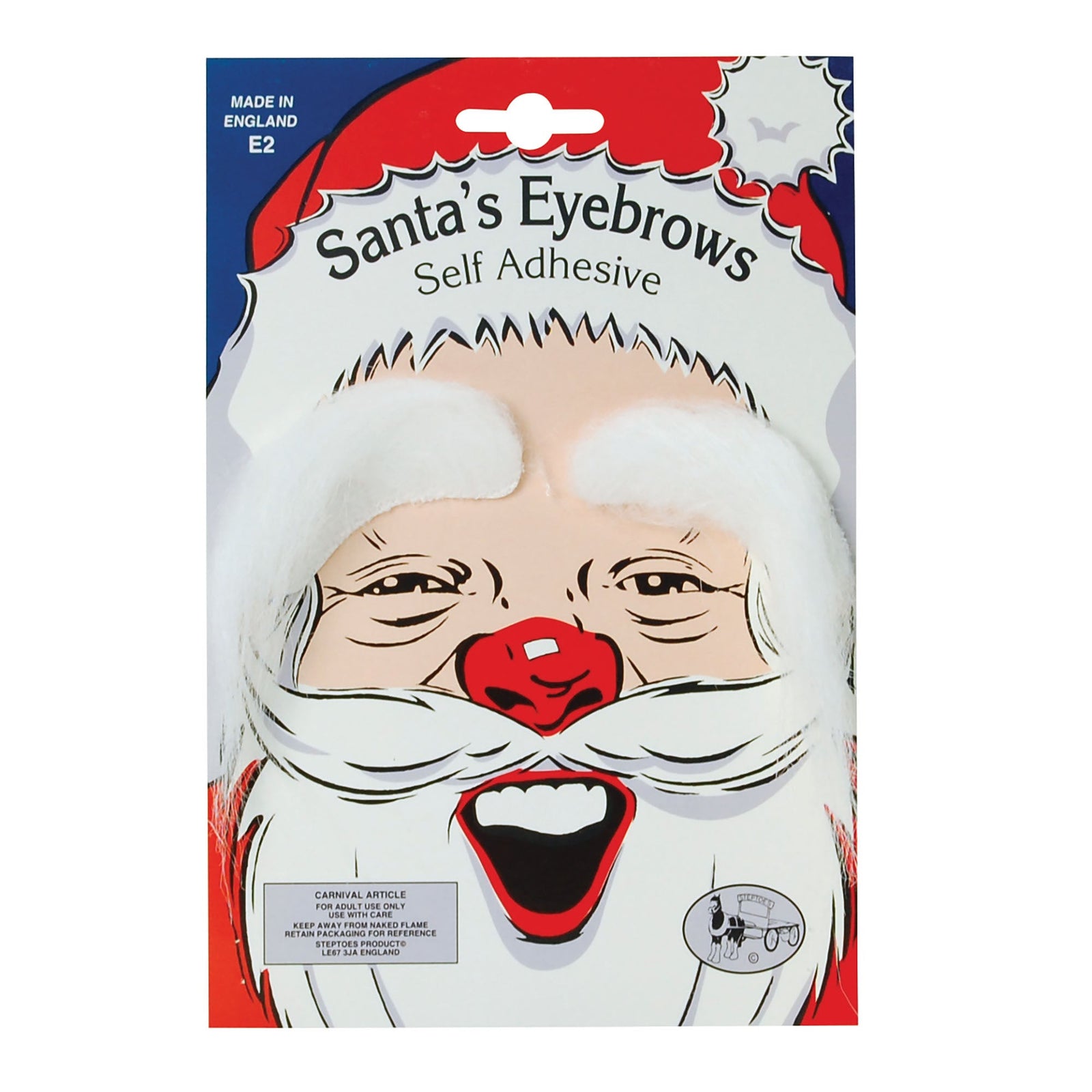 Mens Eyebrows White Moustaches and Beards Male Halloween Costume 1