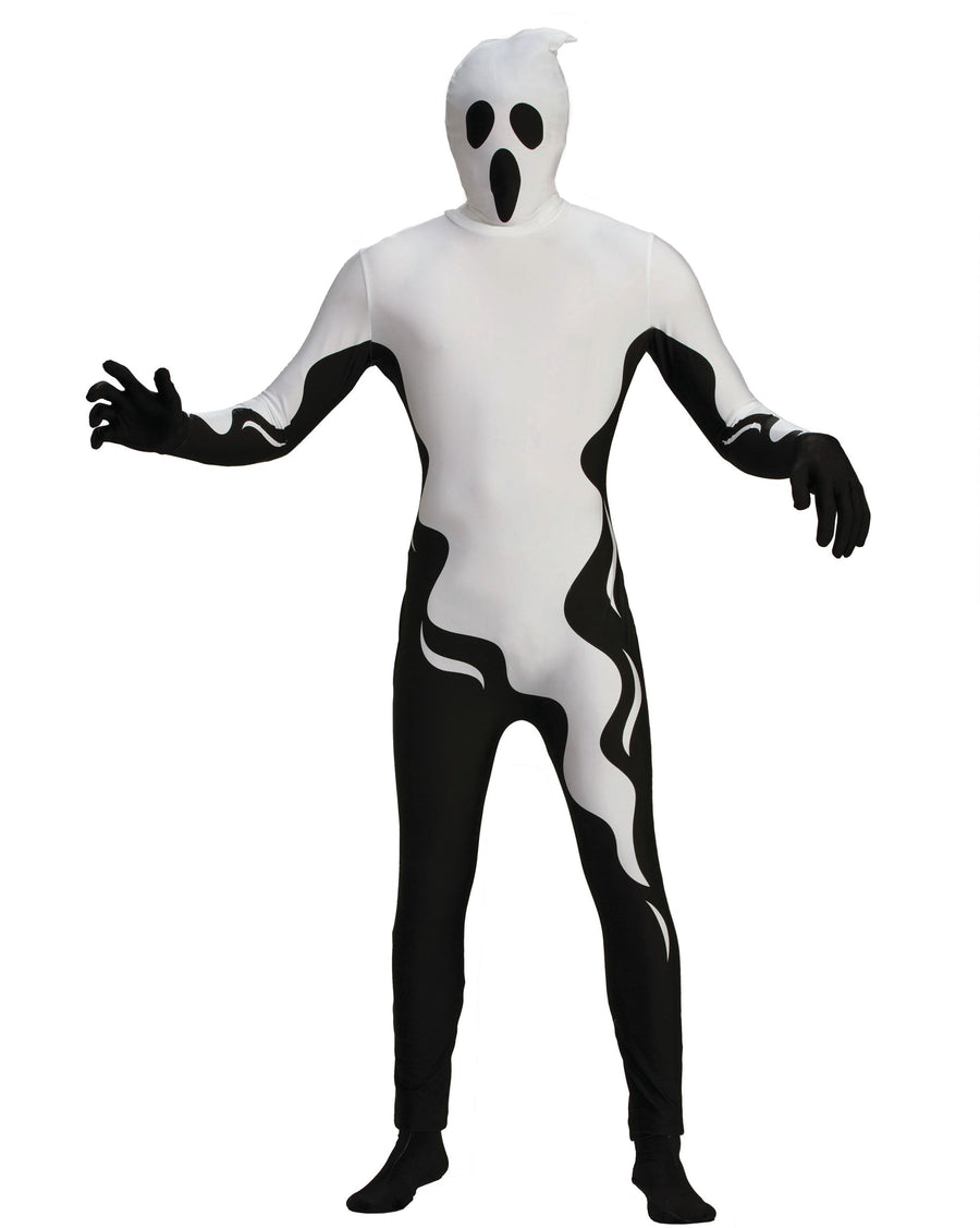 Mens Flaoating Ghost Dissappearing Man Adult Costume Male Halloween_1