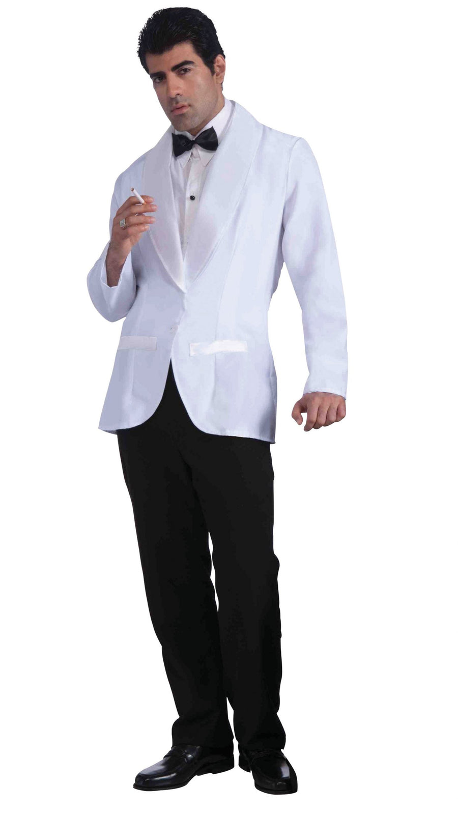 Mens Formal White Jacket Adult Costume Male Halloween_1