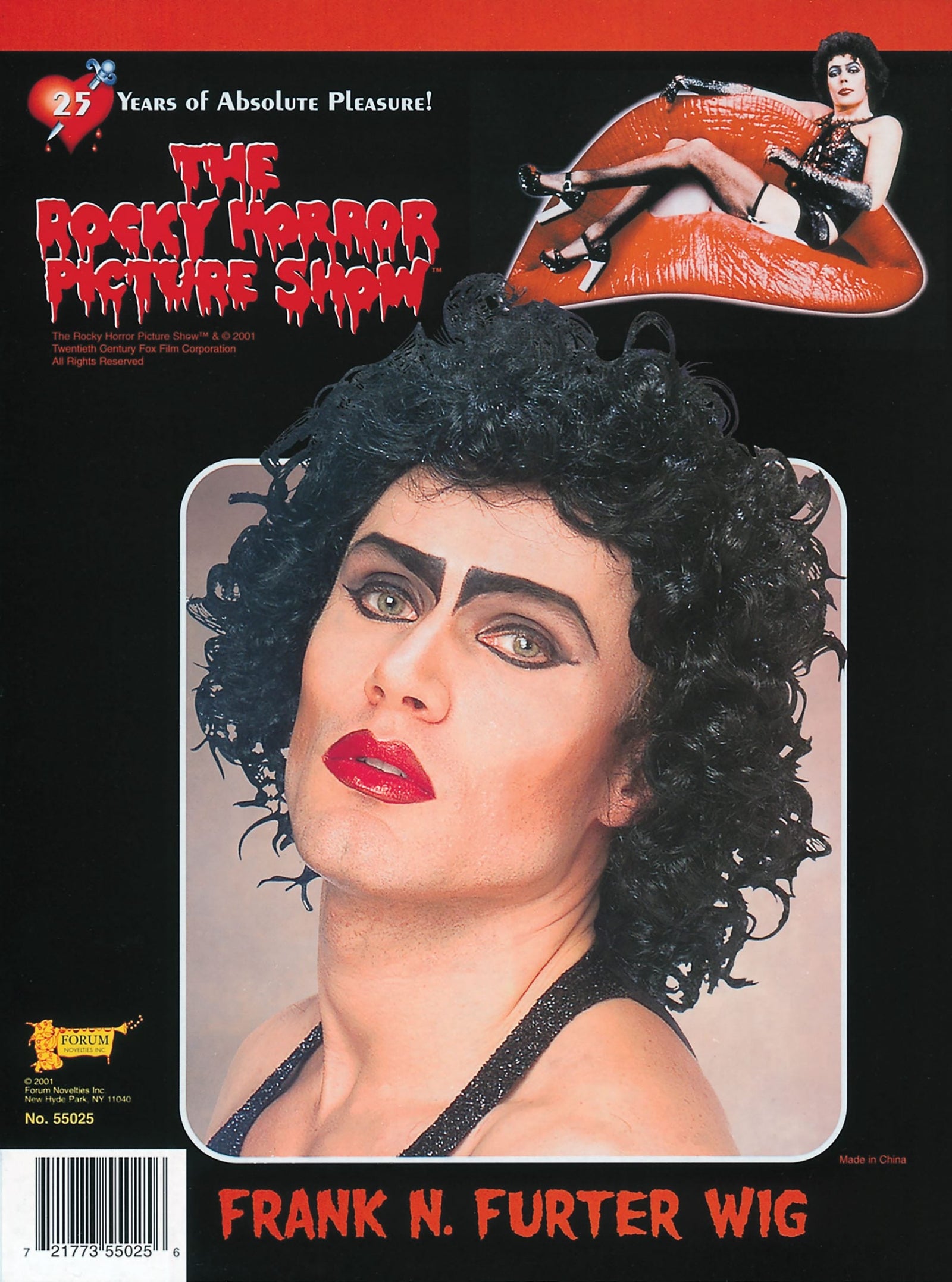 Mens Frank N Furter Wig Wigs Male Halloween Costume 1