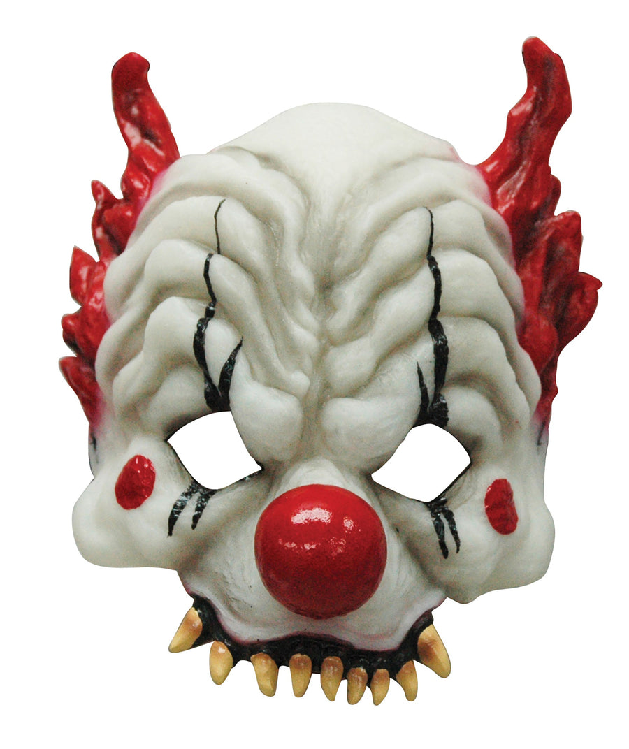 Mens Horror Clown Masks Male Halloween Costume_1