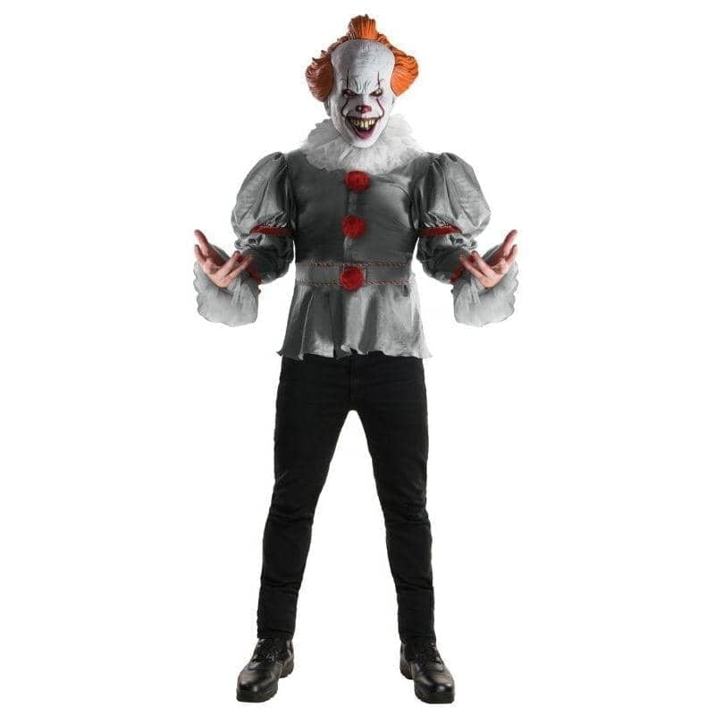 Mens IT Costume Pennywise Clown_1