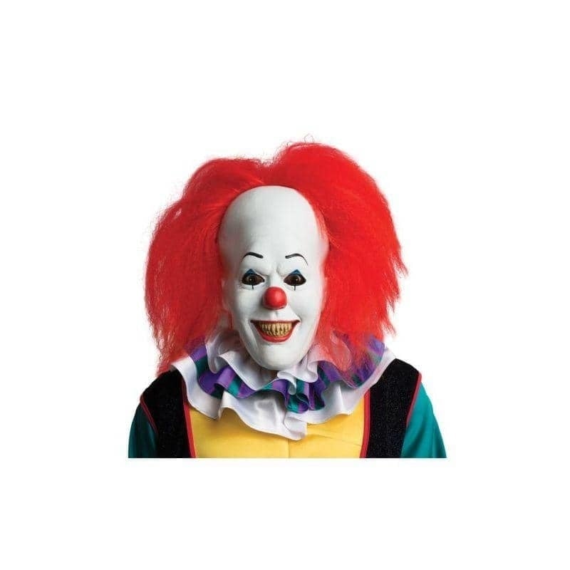 Mens IT Pennywise Clown Adult Classic Mask_1