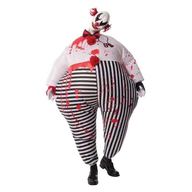 Mens Inflatable Evil Clown Costume 1