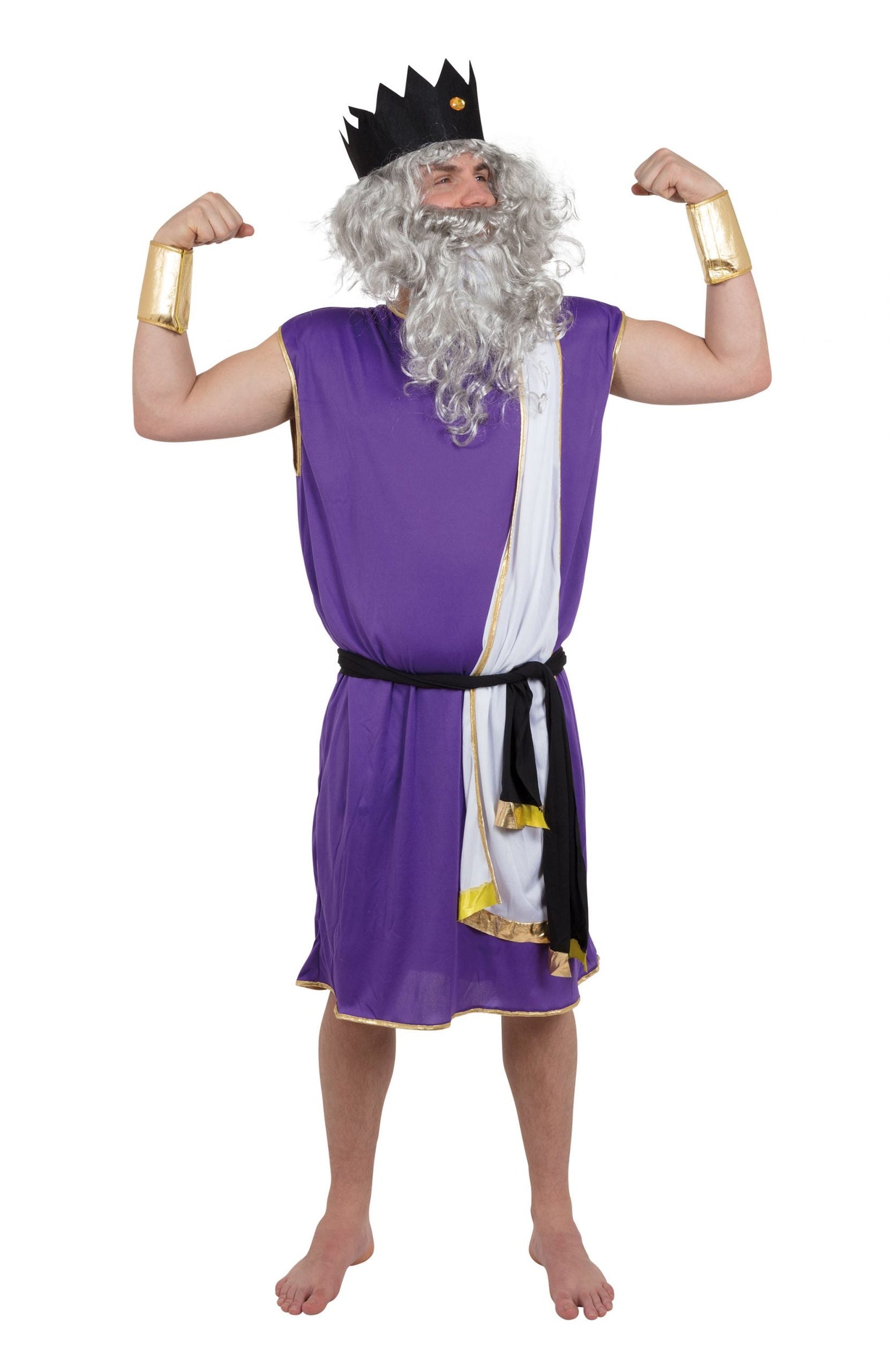 Mens King Neptune Adult Costume Male Halloween 1