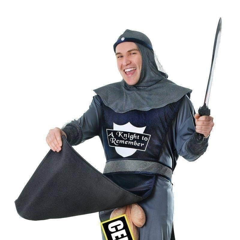 Size Chart Mens Knight To Remember Adult Costume Male Halloween