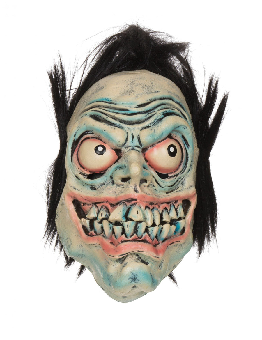 Mens Manic Death Mask Rubber Masks Male Halloween Costume_1