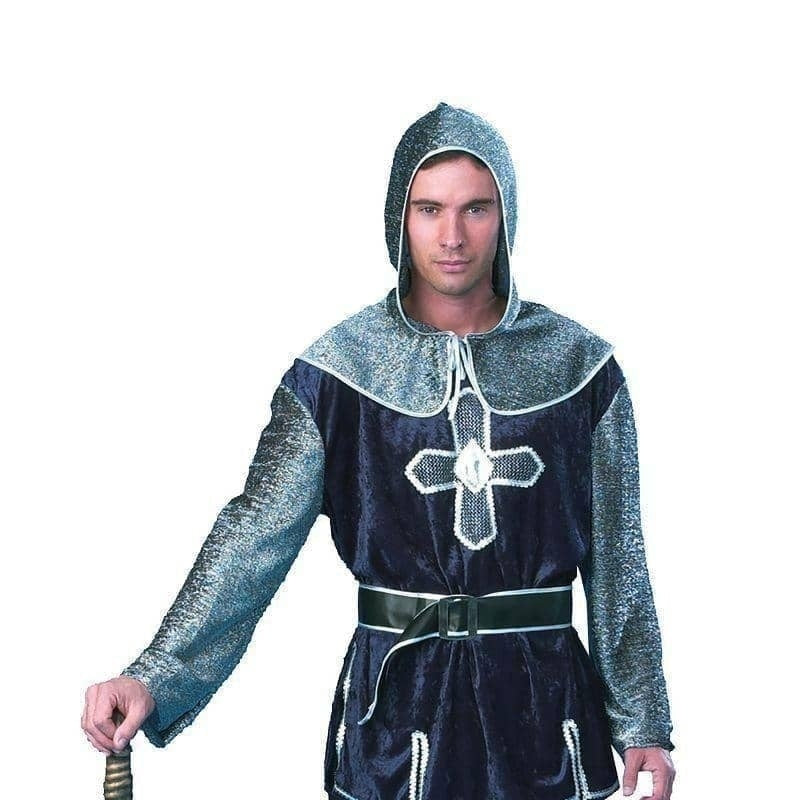 Mens Medieval Knight Ff 56 58 Adult Costume Male Uk Chest Size 46" 48" Waist 38" 40" Halloween_1