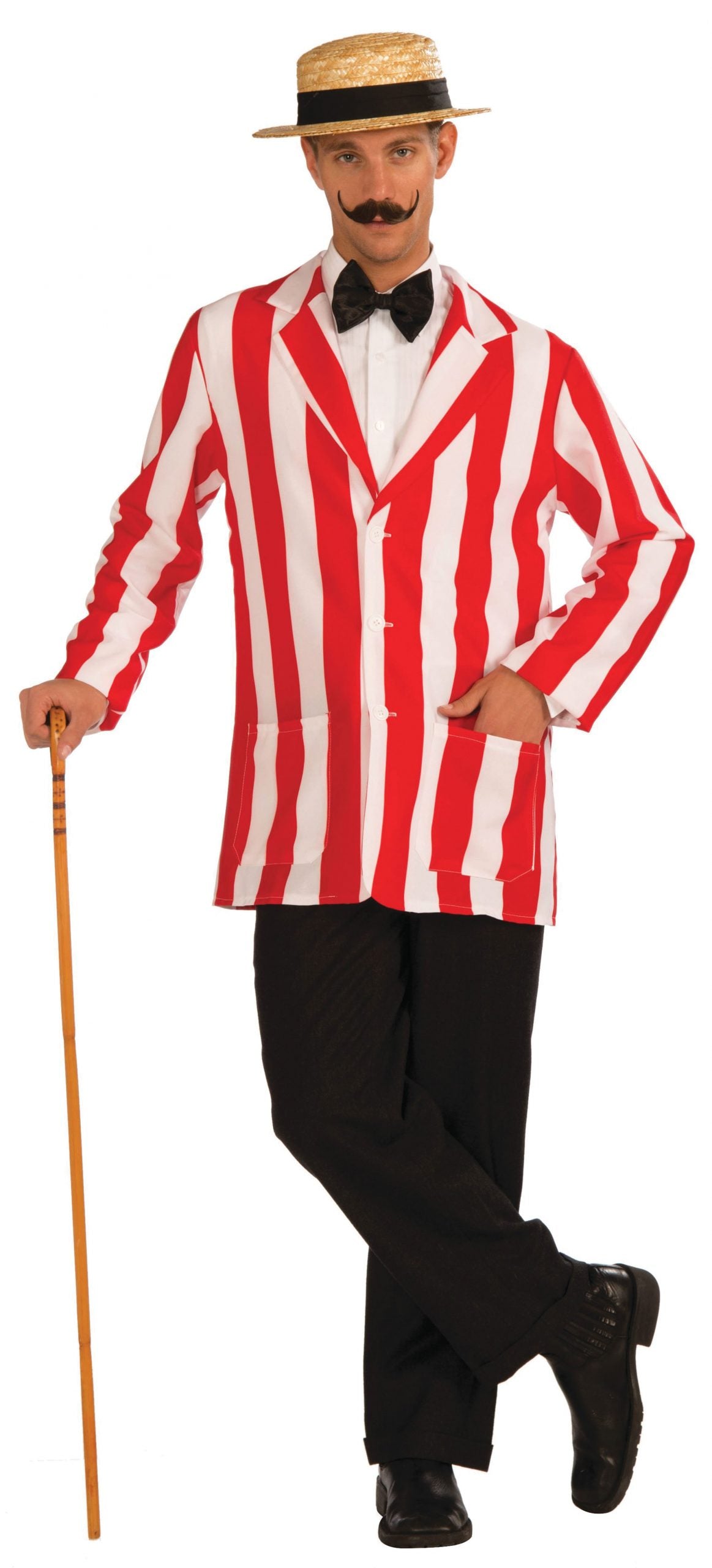 Mens Old Time Jacket Adult Costume Male Halloween 1