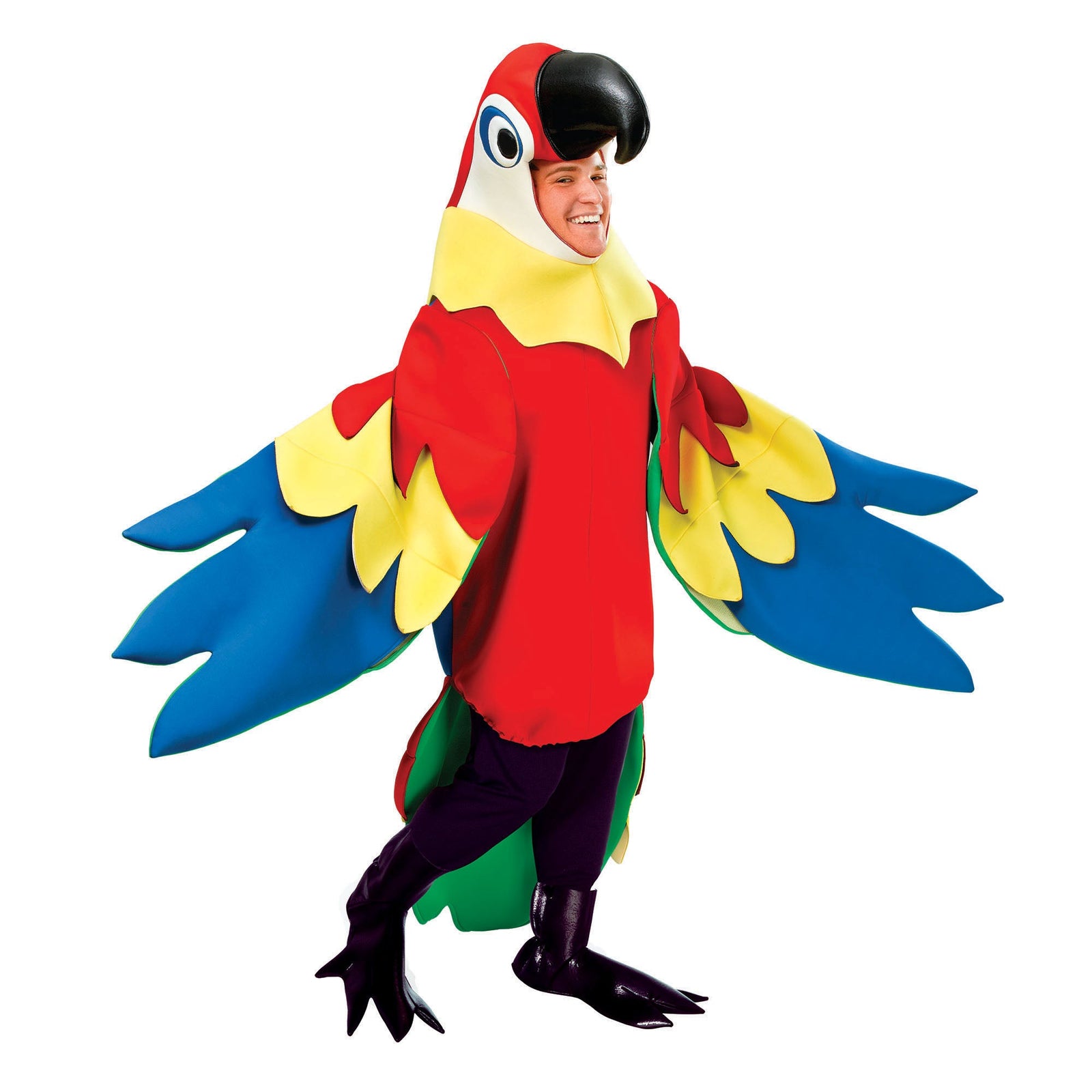 Mens Parrot Costume Adult Male Halloween 1